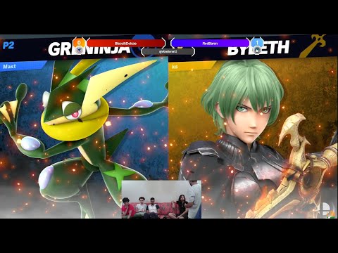 Biscuit Deluxe (Greninja) vs RedBaron (Byleth) - aj invitational #2 - Winners Round 1