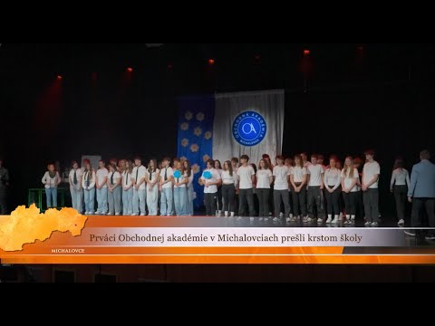 Imatrikulácia prvákov na Obchodnej akadémii Michalovce bola plná smiechu, výziev a skvelej energie!