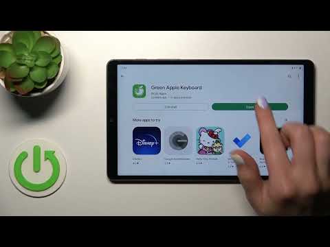 How to Install iPhone Keyboard on Realme Pad Mini - Green Apple Keyboard App