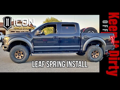 Icon Leaf Spring Installation