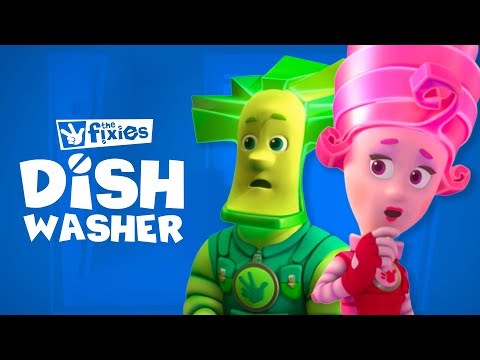 Trading places with parents! | The Fixies | Animation for Kids - Kingdom Kids Zone, Little Learners - The Fixies
