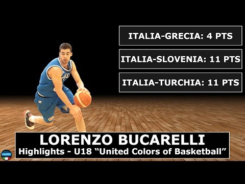 Lorenzo Bucarelli - Highlights - Torneo "United Colors of Basketball" 2016