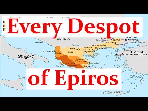 Every Despot of Epiros, AD1205-1479