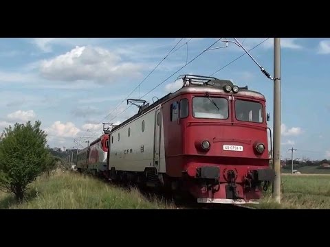 Tren R5703 Suceava - Ilva Mica cu 2 locomotive electrice si 1 vagon - 14.07.2015