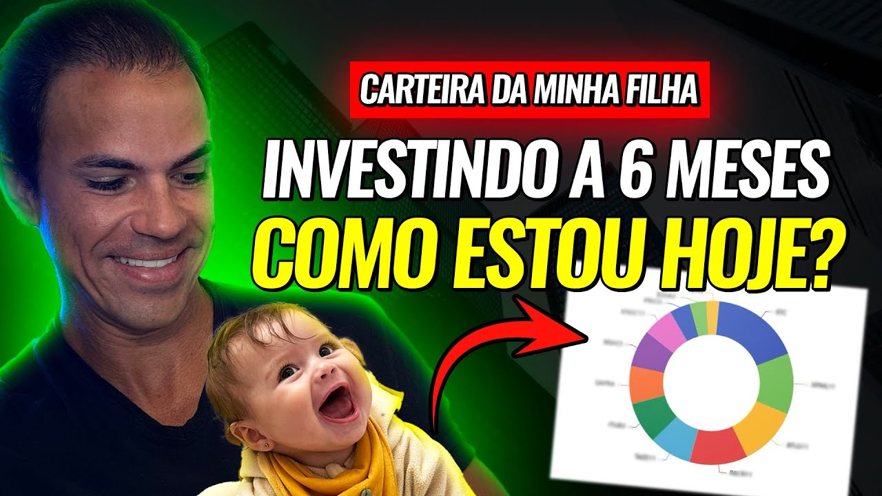 MINHA FILHA COMEÇOU A INVESTIR NA BOLSA NOS ÚLTIMOS MESES, O QUE ACONTECEU APÓS 6 MESES?