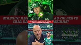 ACORDA ABEL!⚠️ MASSINI RASGOU ELOGIOS AO GILBERTO CRIA DA BASE DO PALMEIRAS!#palmeiras #gilberto