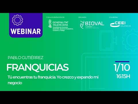 Webinar: T encuentras tu franquicia. Yo crezco y expando mi negocio[;;;][;;;]