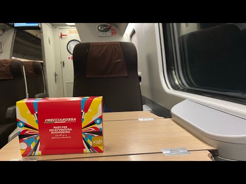 Viaggio in PRIMA CLASSE a bordo dell’ETR 485 da Genova a Pisa!