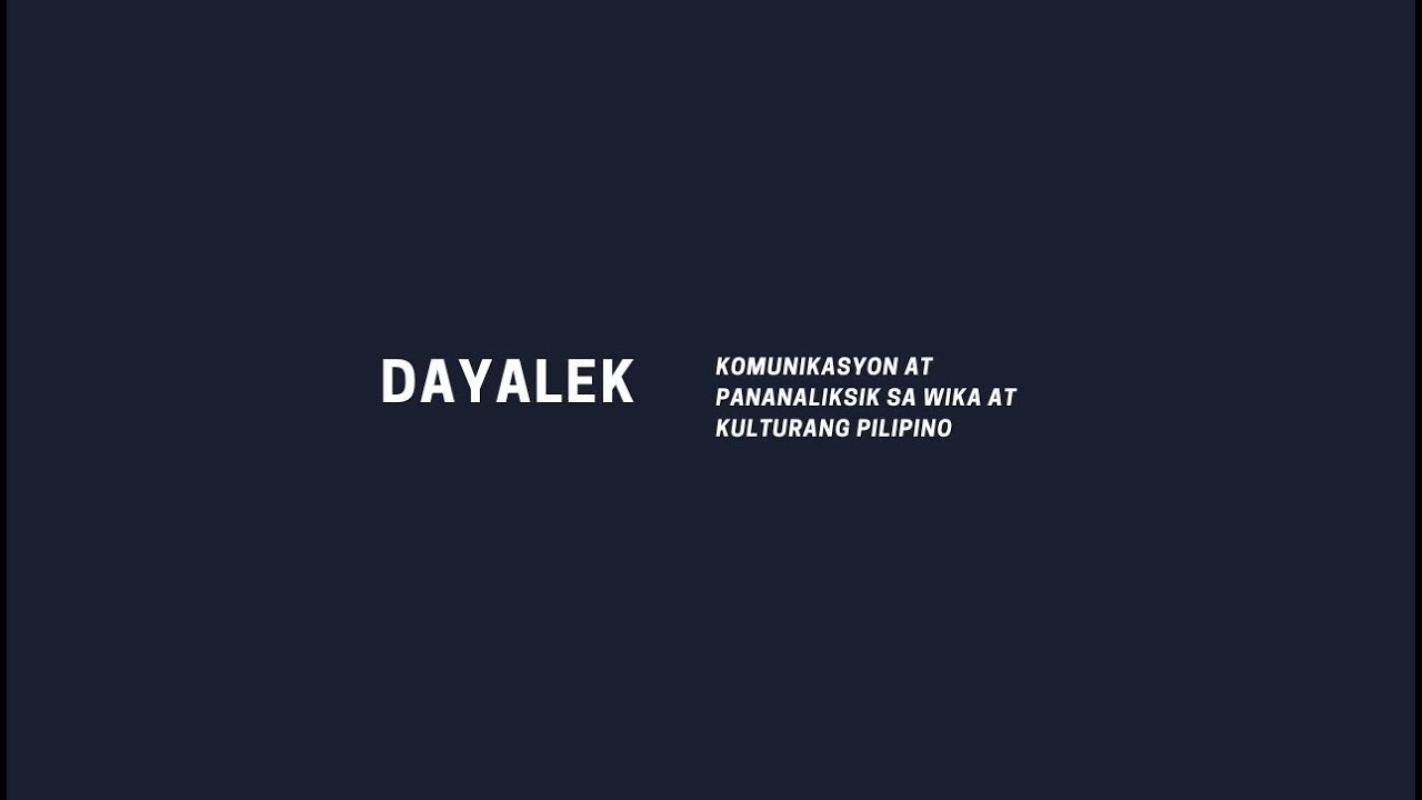 Putar video dayalek sekarang dayalek