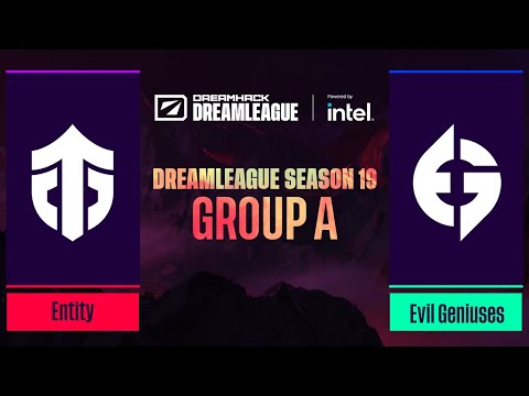 Dota2 - Entity vs Evil Geniuses - Game 2 - DreamLeague Season 19 - Group A