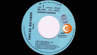 Gianna Nannini   Hey bionda 1988