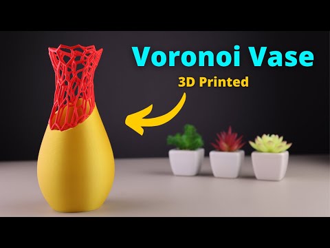 , title : '3D Printing a Voronoi Vase #Shorts'