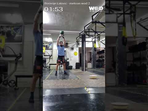 Borivoje Lalovic metcon wod 2 ( team triple trouble )