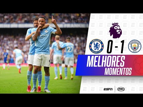 Gols e lances de Chelsea x Manchester City