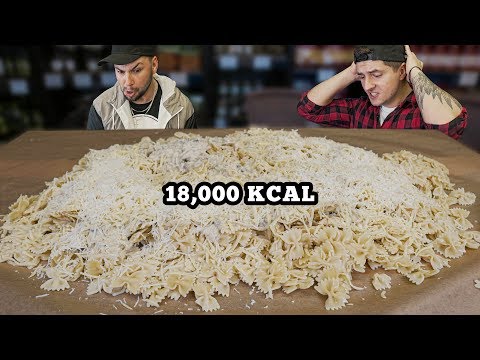 Carbonara CHALLENGE Yummy (18,000 KCAL) Gruppo Tredici | PEŁNĄ GĘBĄ
