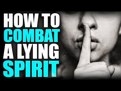 Lying Spirit and how to combat this#deliveranceteaching