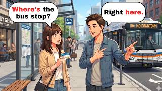 21 Minutes of Simple English Conversations | Transportation & Getting Around (A1-A2)