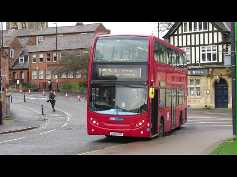 Buses & Trains at Derby and The East Midlands November 2020