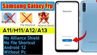 Samsung A11 M11 Frp Bypass | SM-A115/SM-A125/SM-M115 Google Account Bypass | Without Pc | Android 12