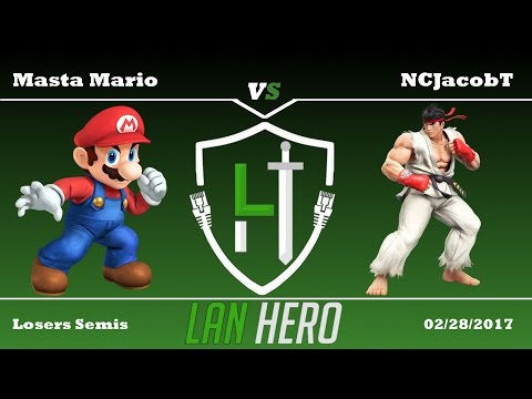 LAN Hero Tuesday #17 NCJacobT (Ryu) Vs Masta Mario (Mario) - Losers Semis