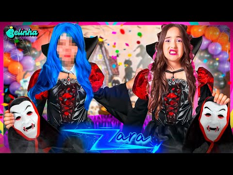 A MENINA QUE NÃO GOSTA DE BELINHA SE DISFARÇOU DE BELINHA PARA NOS ENGANAR NO HALLOWEEN (ZARA)