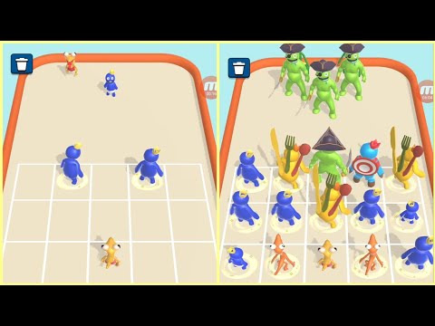 Max Level in Merge Rainbow Friend 3D Run Game