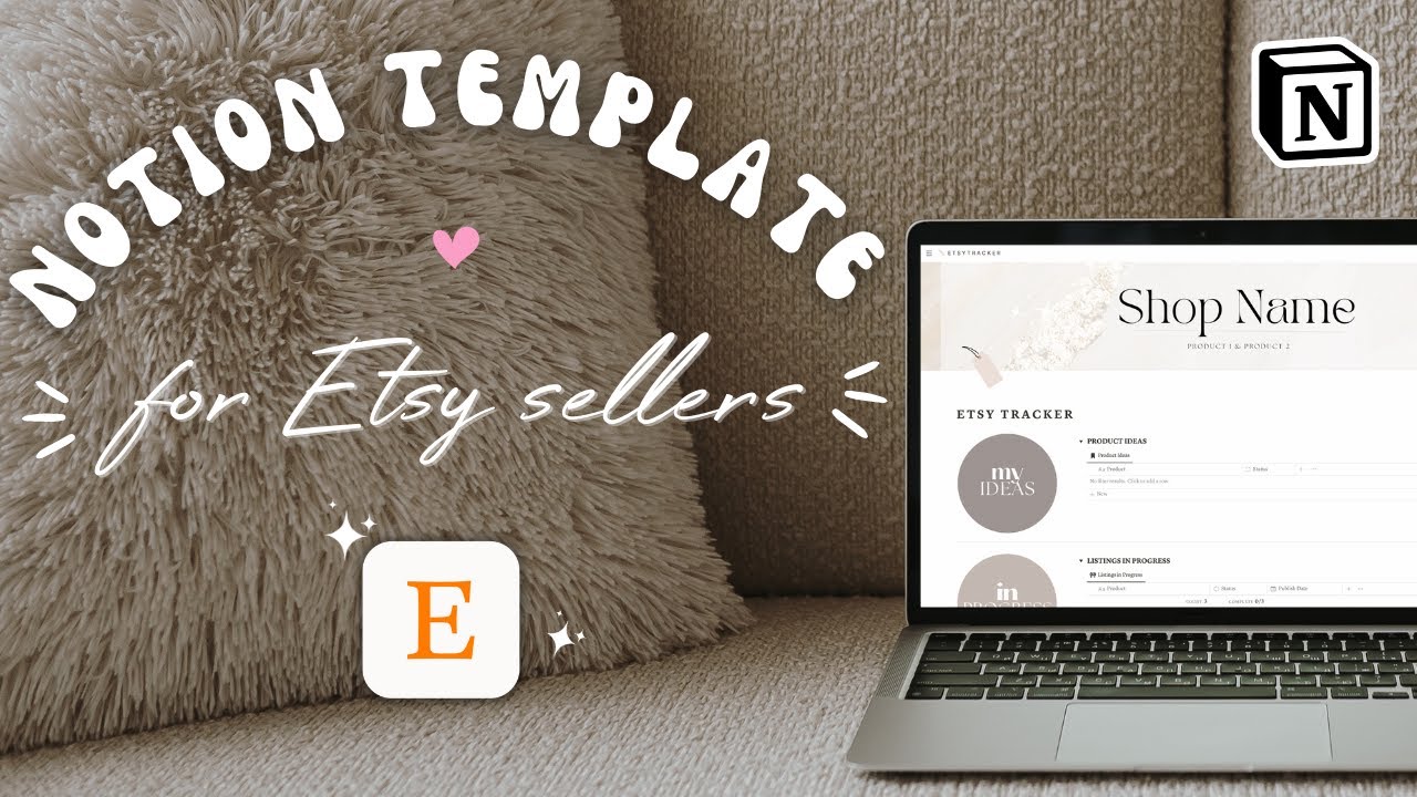 Game-Changing Etsy Shop Planning Template in Notion 🤯
