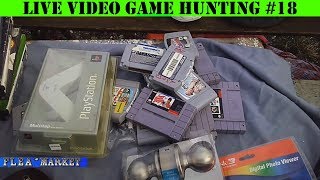 Live Video Game Hunting #18 - Mail, Craigslist, and Flea Market!