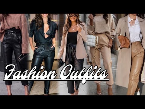 2024 MODA PARA MUJER OUTFITS CASUALES 2024! Tendencias ESTILO MODA OUTFITS PANTALONES