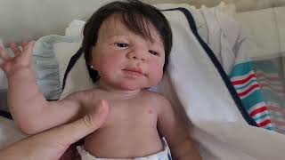 Linda Bebê reborn silicone vai pra casa 