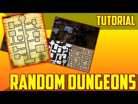 Easy Random Dungeons Method in Minecraft 1.11 & 1.12 - Command Block Tutorial