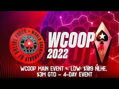 WCOOP 2022 Main Event - Low: $109 NLHE, $3M Gtd - Final Table Replay