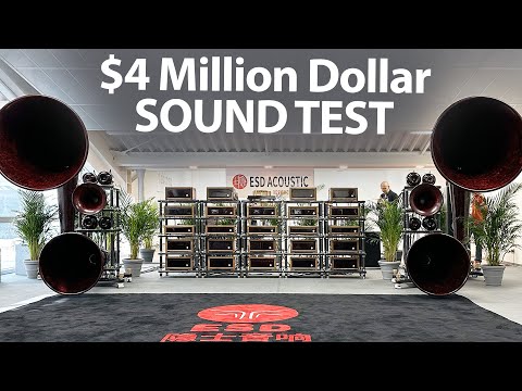 $4 Million Dollar - SOUND TEST - ESD Acoustic - MUNICH High End Audio Show 2023
