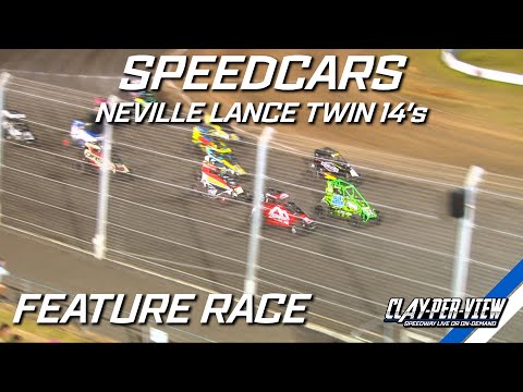 Speedcars | Neville Lance Twin 14's - Perth Motorplex - 5th Nov 2022 | Clay-Per-View Highlights