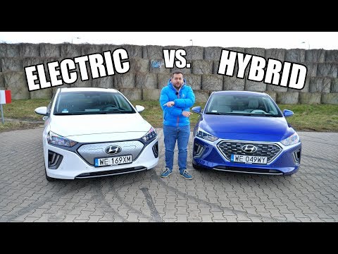 Hyundai IONIQ Electric vs. Hybrid Comparison (ENG) - Test Drive and Review Video