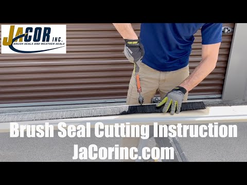 Part of a video titled Cutting BRUSH SEALS by JaCor, Inc - YouTube