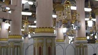 Roza-e-Rasool PBUH, Masjid-e-Nabvi, Madina Sharif.