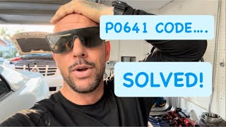 P0641 Code SOLVED! Reduced Engine Power, CPK, Camshaft Sensor, TONS of issues!! 😩
