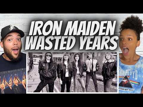 OH MY GOSH!| FIRST TIME HEARING Iron Maiden  - Wasted Years REACTION