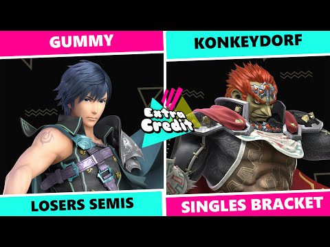 Extra Credit #51: Losers Semis - Gummy (Chrom) vs Konkeydorf (Ganondorf) SSBU Singles