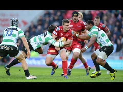 Scarlets v Benetton Treviso First Half Highlights 3rd May 2013