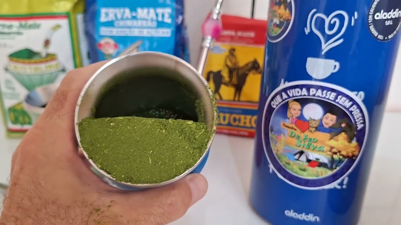 CHIMARRÃO NA CUIA INOX #mate #stanley #chimarrão #camping #terere #ervamate #mateinbox
