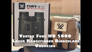 Unboxing & First Look at the Vortex Fury HD 5000 Rangefinder Binoculars