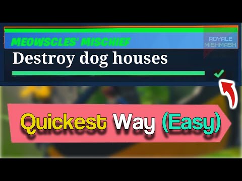 Fortnite Destroy Dog Houses Challenge Guide (All 4 Dog House Locations in Fortnite)!