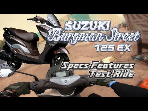 Suzuki Burgman Street 125 EX Specs, Features and Test Ride Review