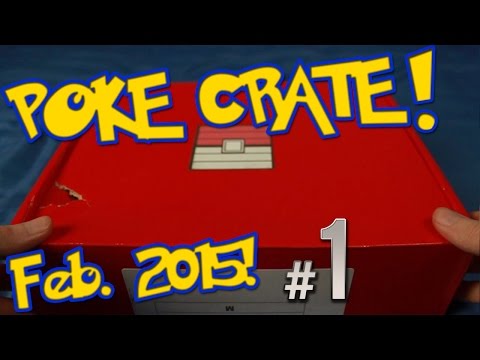 PokeCrate Unboxing - February 2015! | 1 of 2 | ScykohCrud
