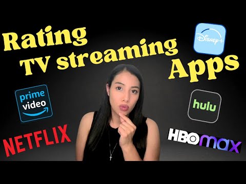 Top 5 tv streaming App|| Rating Disney+, Prime video, Netflix, Hulu, HBOmax