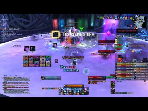 Sisters of the Moon Mythic - Frost Mage PoV.  1.1M DPS - 7.3