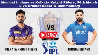 🔴IPL 2022 Live Match - MI vs KKR | Mumbai Indians vs Kolkata Knight Riders| Live Cricket 19 Gameplay