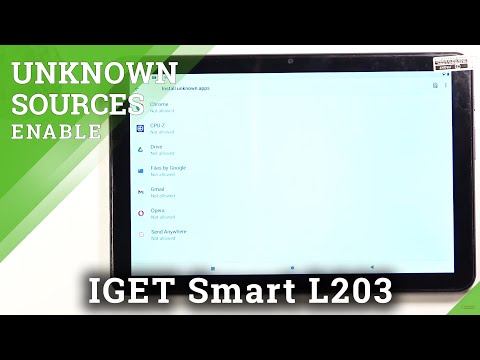 How to Enable Unknown Sources in IGET Smart L203 – Allow App Installation